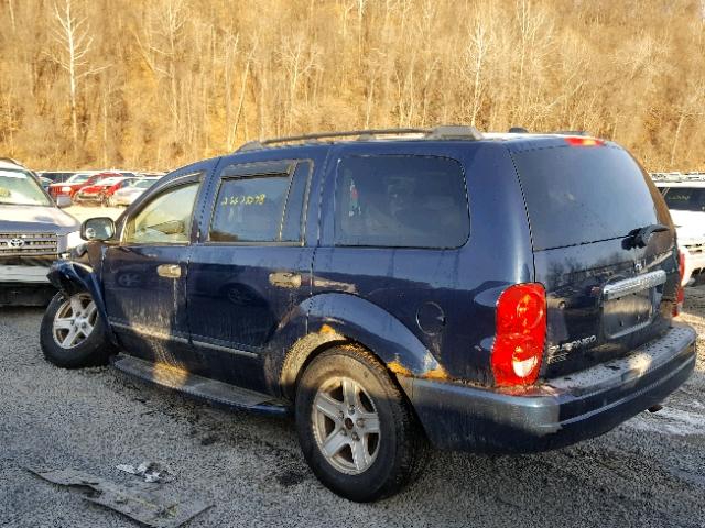 1D4HB58NX4F148382 - 2004 DODGE DURANGO LI BLUE photo 3