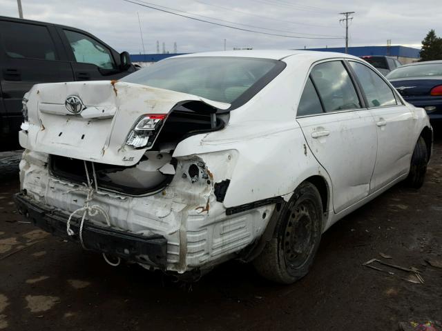 4T1BE46K47U660101 - 2007 TOYOTA CAMRY NEW WHITE photo 4