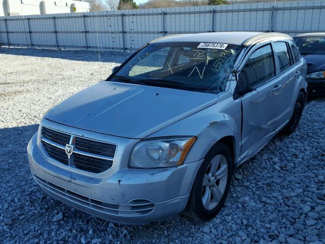 1B3CB4HA8AD650931 - 2010 DODGE CALIBER SX SILVER photo 2