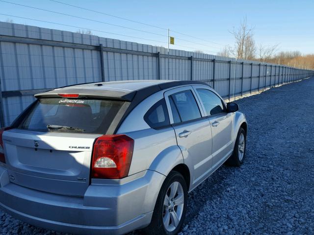 1B3CB4HA8AD650931 - 2010 DODGE CALIBER SX SILVER photo 4