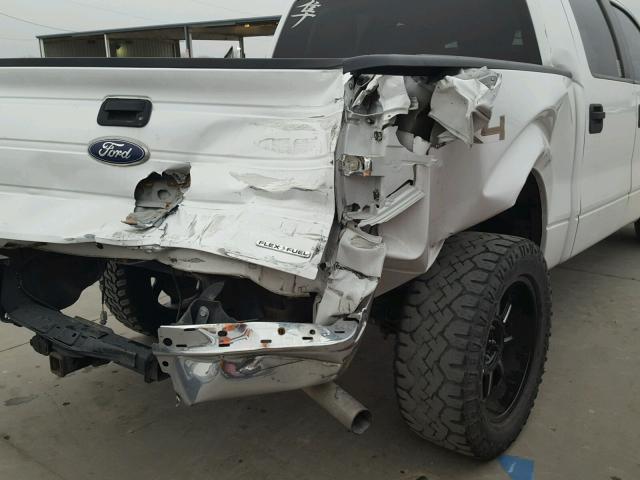 1FTFW1EF5BFB14636 - 2011 FORD 110S WHITE photo 10