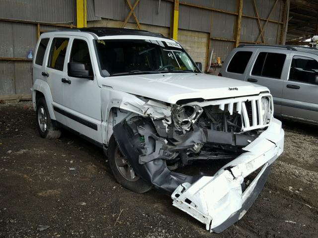 1J4PN2GK1BW545685 - 2011 JEEP LIBERTY SP WHITE photo 1