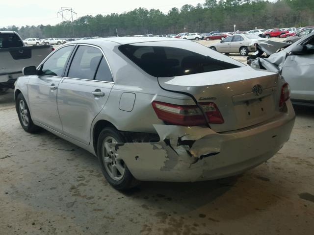 4T1BE46K69U352673 - 2009 TOYOTA CAMRY SILVER photo 3