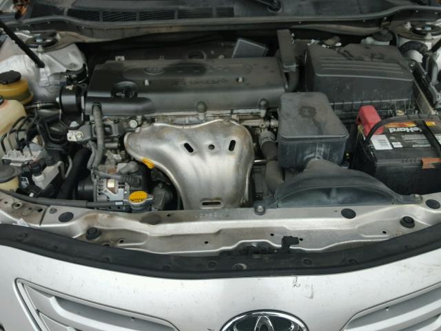 4T1BE46K69U352673 - 2009 TOYOTA CAMRY SILVER photo 7