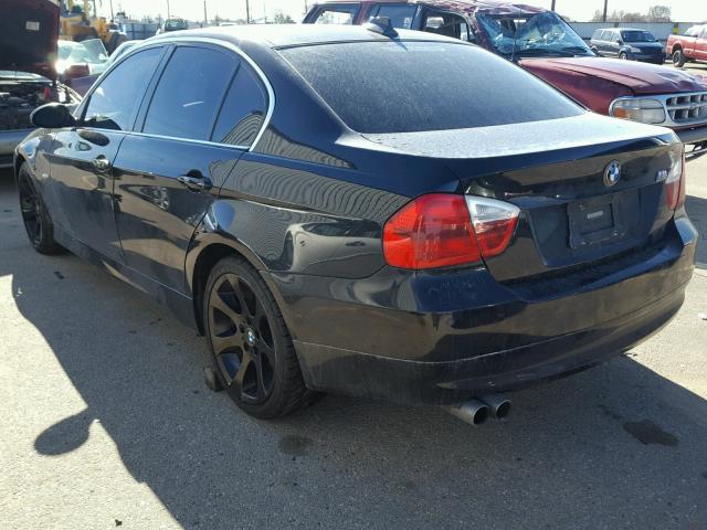 WBAVD33556KV66197 - 2006 BMW 330 XI BLACK photo 3