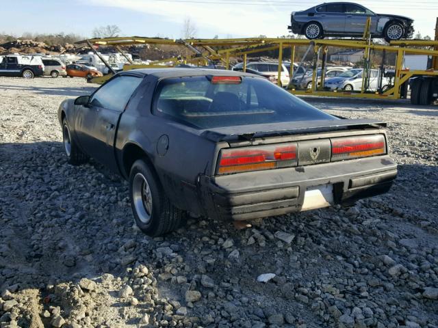 1G2FS87HXGL258215 - 1986 PONTIAC FIREBIRD BLACK photo 3