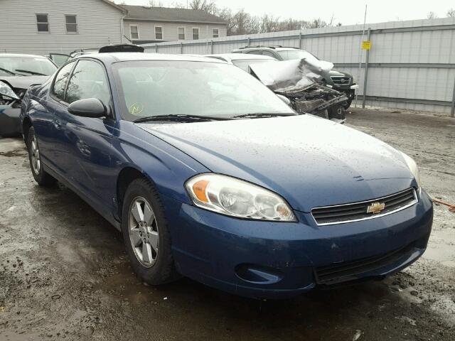 2G1WM15K069244074 - 2006 CHEVROLET MONTE CARL BLUE photo 1