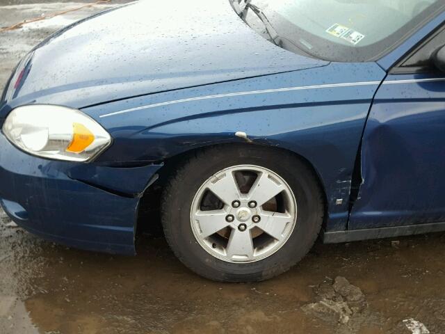 2G1WM15K069244074 - 2006 CHEVROLET MONTE CARL 蓝色 照片 9