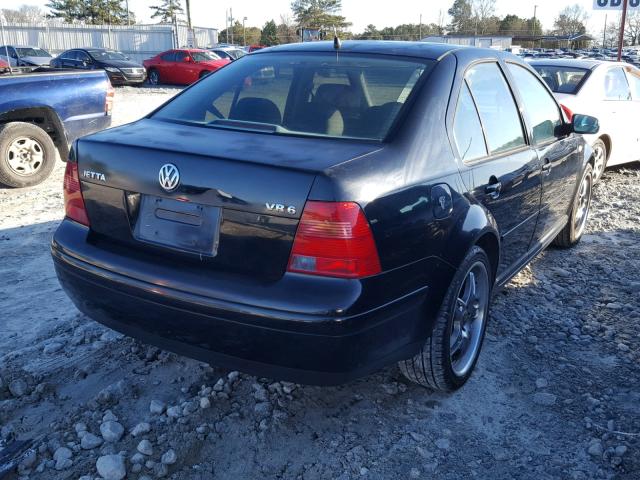 3VWTG29M51M023909 - 2001 VOLKSWAGEN JETTA GLX BLACK photo 4