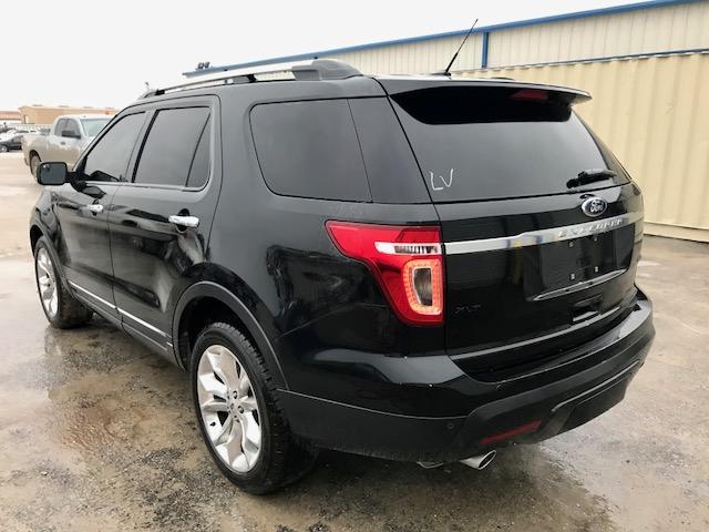 1FM5K8D88DGC81469 - 2013 FORD EXPLORER X BLACK photo 3
