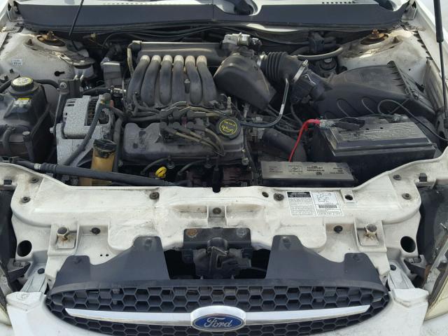 1FAFP552X2A259501 - 2002 FORD TAURUS SES WHITE photo 7