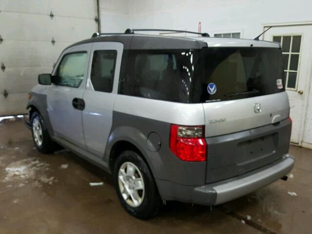 5J6YH28355L024025 - 2005 HONDA ELEMENT LX SILVER photo 3