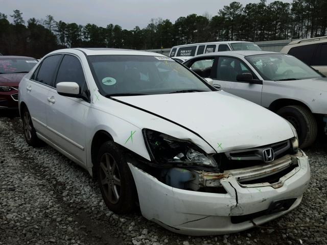 1HGCM66503A095800 - 2003 HONDA ACCORD EX WHITE photo 1