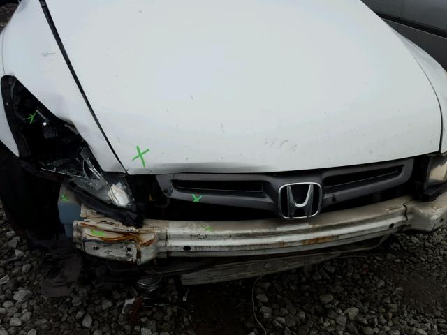 1HGCM66503A095800 - 2003 HONDA ACCORD EX WHITE photo 9