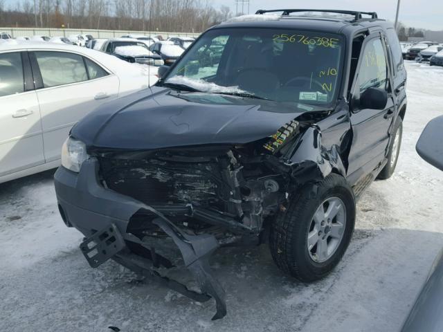 1FMYU93127KB68460 - 2007 FORD ESCAPE XLT BLACK photo 2