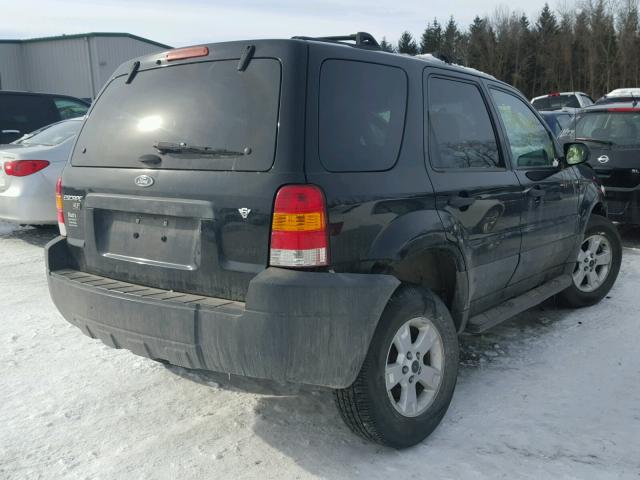 1FMYU93127KB68460 - 2007 FORD ESCAPE XLT BLACK photo 4