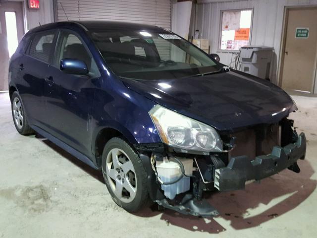 5Y2SP6E86AZ410935 - 2010 PONTIAC VIBE BLUE photo 1