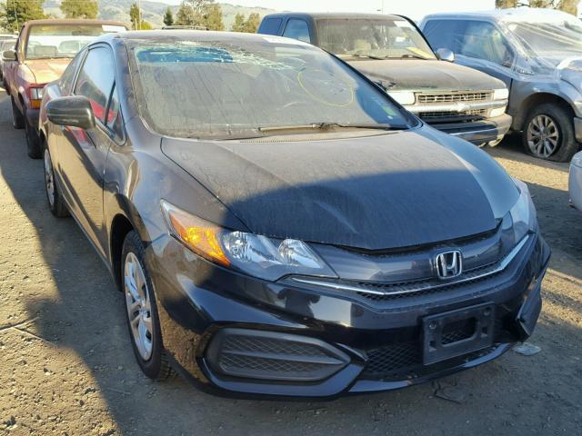 2HGFG3B54EH508038 - 2014 HONDA CIVIC LX BLACK photo 1