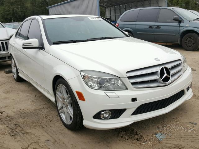 WDDGF5GB5AR113866 - 2010 MERCEDES-BENZ C 350 WHITE photo 1