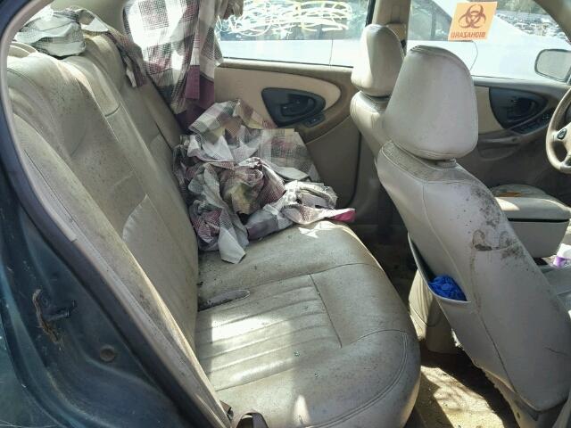 1G1NE52J616117793 - 2001 CHEVROLET MALIBU LS 绿色 照片 6