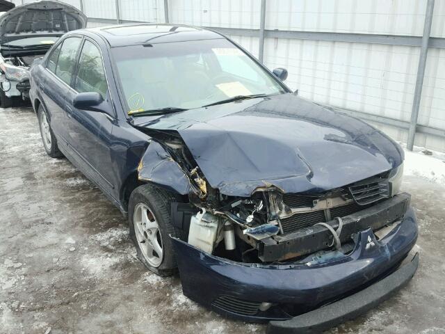 4A3AA46G83E076146 - 2003 MITSUBISHI GALANT ES BLUE photo 1