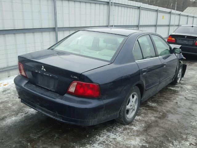 4A3AA46G83E076146 - 2003 MITSUBISHI GALANT ES BLUE photo 4