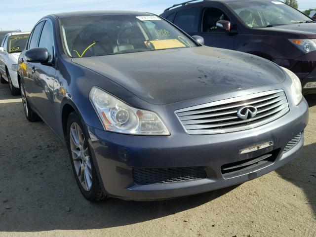 JNKBV61E67M723022 - 2007 INFINITI G35 GRAY photo 1