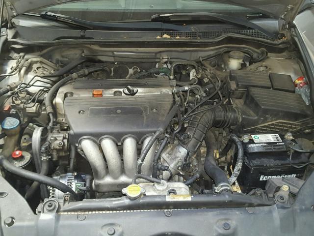 1HGCM72684A010806 - 2004 HONDA ACCORD EX SILVER photo 7