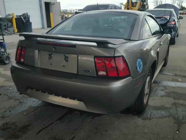 1FAFP40432F109123 - 2002 FORD MUSTANG GRAY photo 4