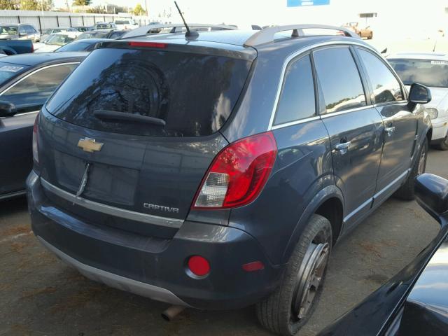 3GNAL3EK1DS541961 - 2013 CHEVROLET CAPTIVA LT GRAY photo 4