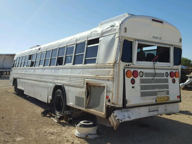 1BABNBXA49F263620 - 2009 BLUE BIRD SCHOOL BUS WHITE photo 3