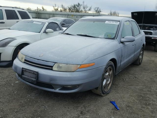 1G8JW54R42Y565780 - 2002 SATURN L300 BLUE photo 2