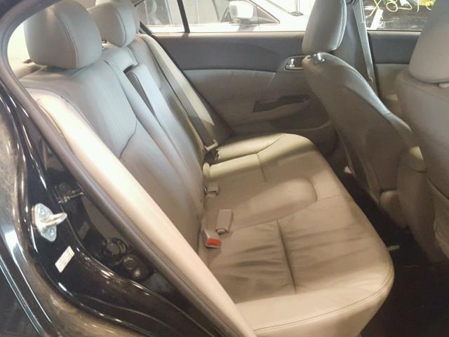 2HGFB2F96CH542209 - 2012 HONDA CIVIC EXL BLACK photo 6