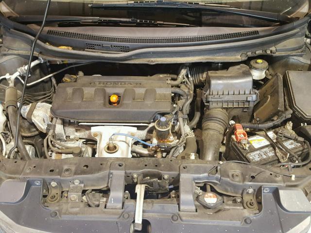 2HGFB2F96CH542209 - 2012 HONDA CIVIC EXL BLACK photo 7