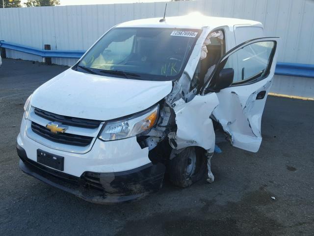 3N63M0ZN3HK708759 - 2017 CHEVROLET CITY EXPRE WHITE photo 2