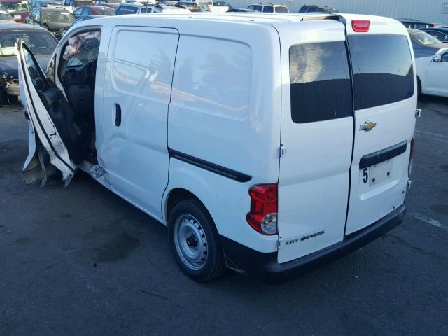 3N63M0ZN3HK708759 - 2017 CHEVROLET CITY EXPRE WHITE photo 3