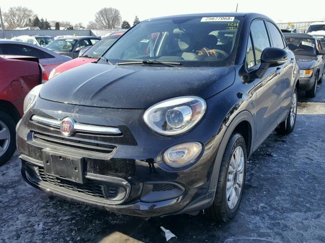 ZFBCFYBT0GP510791 - 2016 FIAT 500X EASY BLACK photo 2