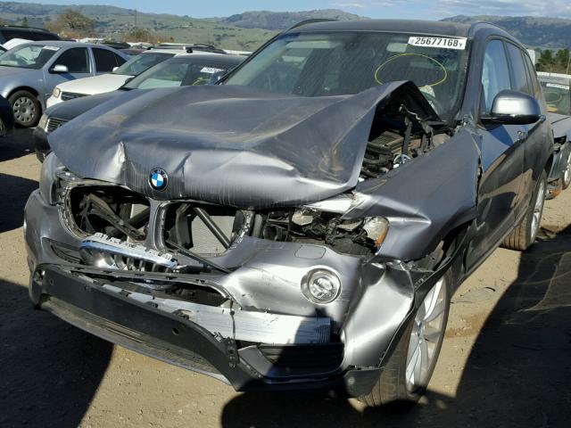 5UXWZ7C35H0V90639 - 2017 BMW X3 SDRIVE2 Сұр фото 2