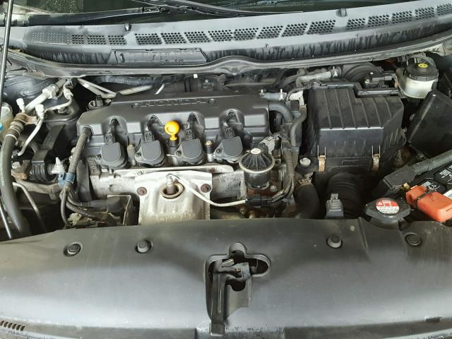 1HGFA168X7L073106 - 2007 HONDA CIVIC EX შავი ფოტო 7