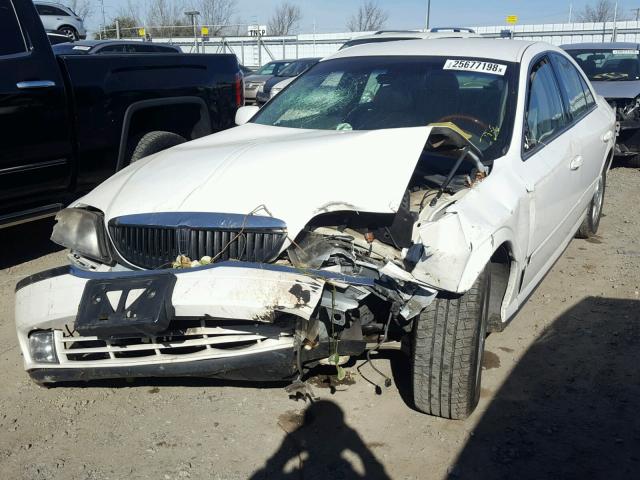 1LNHM87A2YY859359 - 2000 LINCOLN LS WHITE photo 2