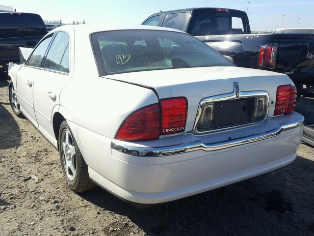 1LNHM87A2YY859359 - 2000 LINCOLN LS WHITE photo 3