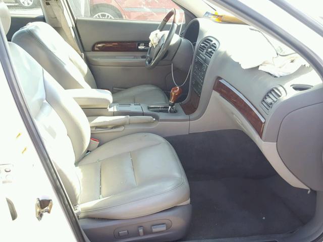 1LNHM87A2YY859359 - 2000 LINCOLN LS WHITE photo 5
