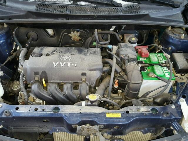 JTDBT123750350990 - 2005 TOYOTA ECHO BLUE photo 7