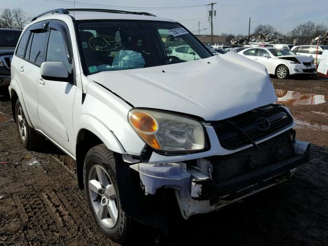 JTEHD20VX40033944 - 2004 TOYOTA RAV4 WHITE photo 1