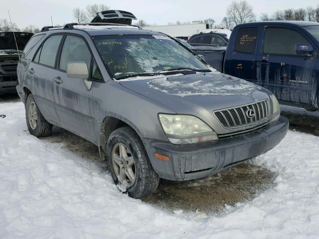 JTJGF10U910105379 - 2001 LEXUS RX 300 GRAY photo 1