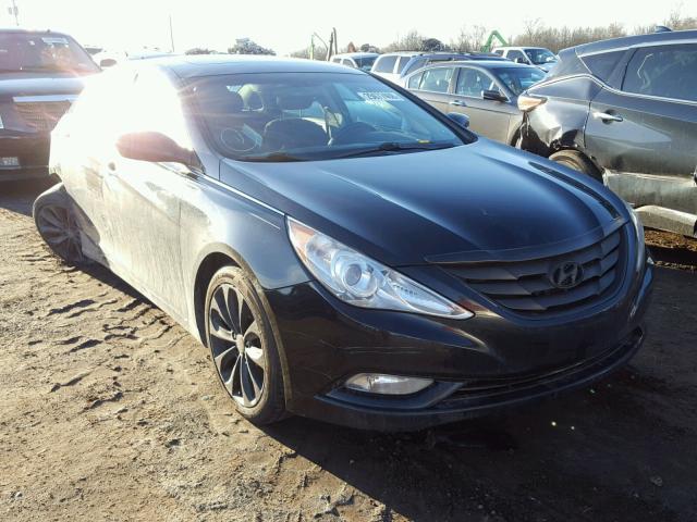 5NPEC4AC4BH290245 - 2011 HYUNDAI SONATA SE BLACK photo 1