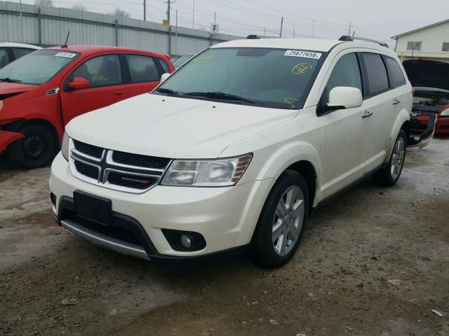 3C4PDDDG6CT273890 - 2012 DODGE JOURNEY CR WHITE photo 2