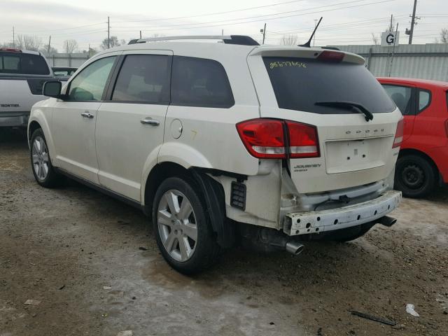 3C4PDDDG6CT273890 - 2012 DODGE JOURNEY CR WHITE photo 3