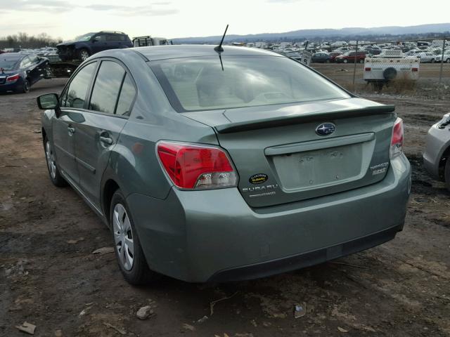 JF1GJAA63GH003691 - 2016 SUBARU IMPREZA GREEN photo 3