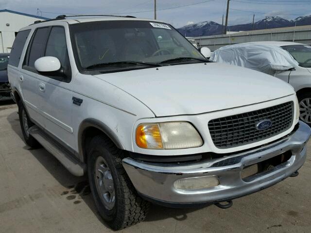 1FMPU18L71LA34407 - 2001 FORD EXPEDITION WHITE photo 1